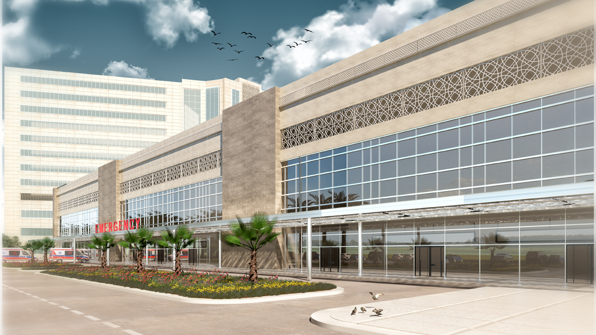 L'HOPITAL , CENTRAL DE KHARTOUM _ 1200 Lits