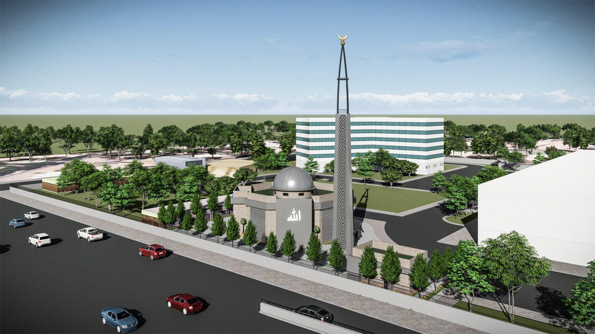 MOSQUE CONCEPT DESIGN PROJECT KHARTOUM-SUDAN